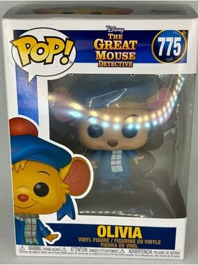 Funko POP! Disney Great Mouse Detective Olivia #775 Vinyl Figure DAMAGED BOX